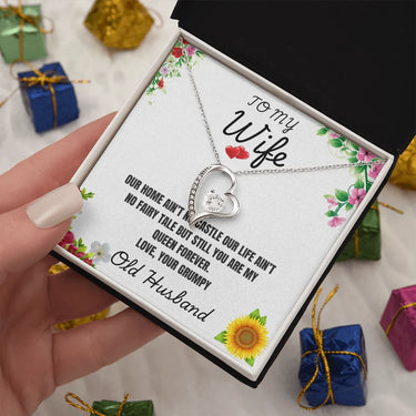 To My Wife - Forever Love Necklace - Gift Set - SLDDL0082 - Sunshine Letters Co